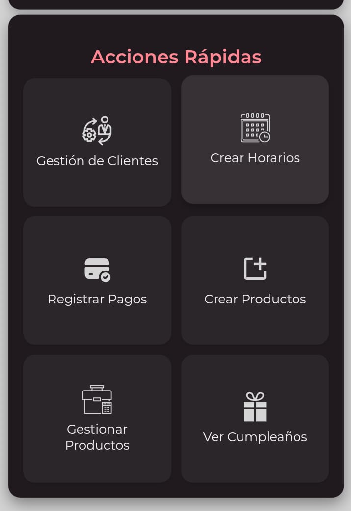 Facturación y productos